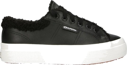 Superga Dame Sko Svart 38 EU,