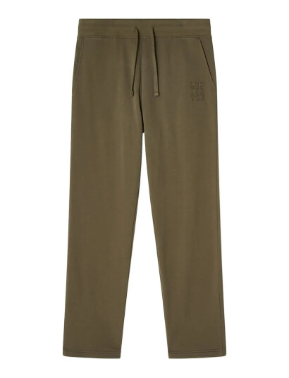 Lexington Clothing Organic Cotton Logo Sweatpants Khaki green S