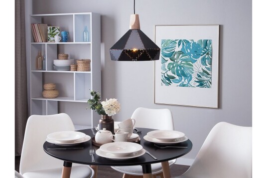 Taklampe Somme 26 cm Svart