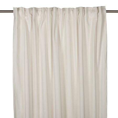 Fondaco Velvet Multifunksjonsgardiner 2-pakning 140 x 280 Offwhite