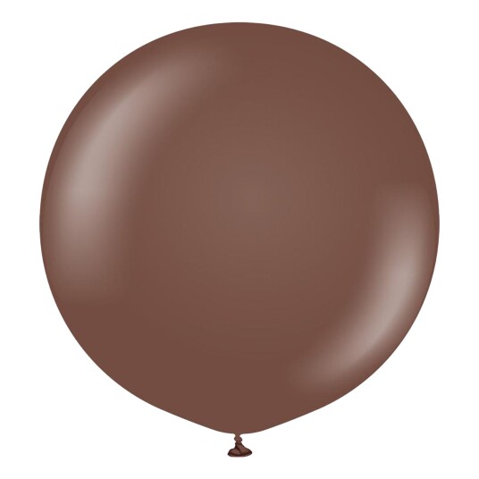 Ballongkungen AB Latexballonger Professional Gigantiske Chocolate Brown - 2-pakning