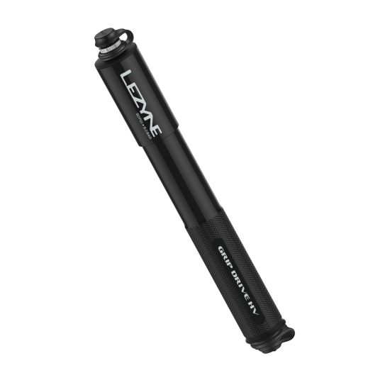 Lezyne Grip Drive HV Small håndpumpe svart Lezyne Grip Drive HV Small håndpumpe svart