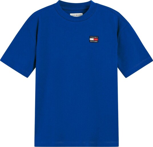 Tommy Hilfiger T skjorte Livlig Blue Tommy Hilfiger 8 år (128) T skjorte Blå
