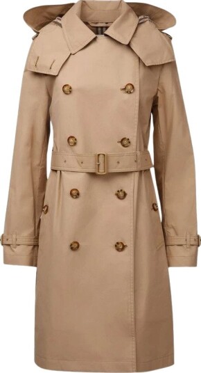 Burberry Dame Frakker Beige XS, Burberry Dame Frakker Beige XS,