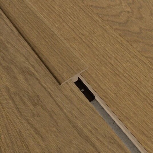 North Wood Overgangslist Finert Med Brakett Eik T: 3mm B: 48mm L: 2420mm Brun