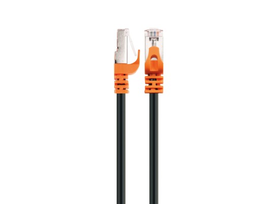 Schwaiger Cko7050 531 5 M Cat7 S/Ftp S Stp Rj 45 Rj 45 Sort Oransje