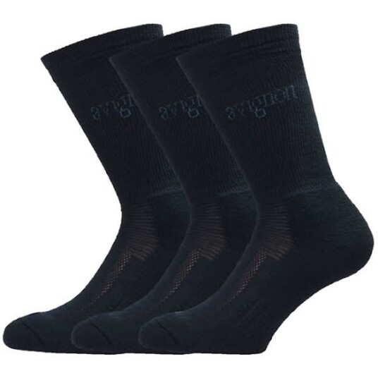 Avignon Terry Wool Basic Black 36-39