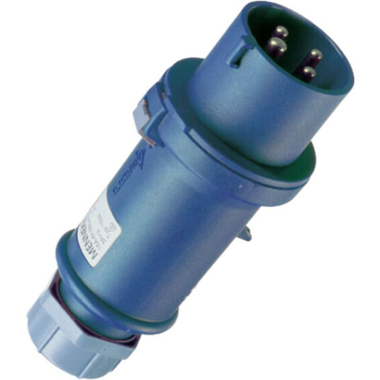 Mennekes Støpsel Rundstift 332-9 32A 230V Blå Mennekes - 1503304