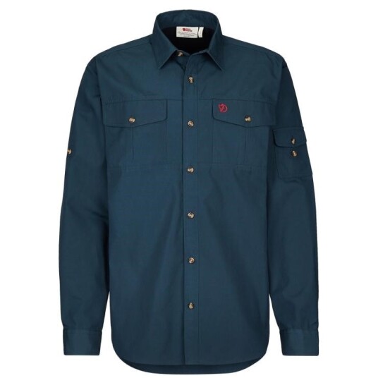 Fjellreven Singi Trekking Shirt Herre Mountain Blue S