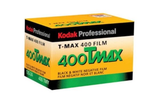 Kodak T-Maks svart-hvitt 135-film 24 bilder ISO 400 ASA 400 Kodak T-Maks svart-hvitt 135-film 24 bilder ISO 400 ASA 400
