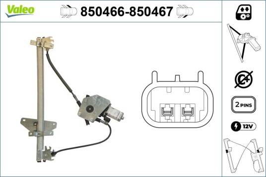 Vindusheis VALEO 850466