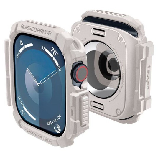 Spigen Rugged Armor dune beige Apple Watch 10 46mm
