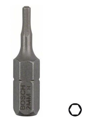 Bosch HEX Bits HEX2 3-pakn. 25mm