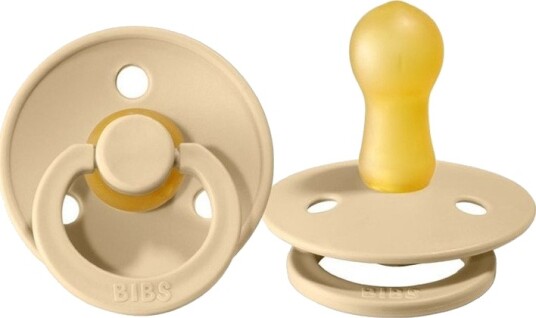 Bibs Smokk Naturgummi 6+ mnd Vanilla