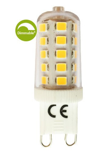 LED G9 C822 250LM 360DG 3W 15000H CRI80 dimbar