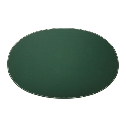 Ørskov Bordbrikke Oval 35x48 cm Mørk Grønn Ørskov Bordbrikke Oval 35x48 cm Mørk Grønn
