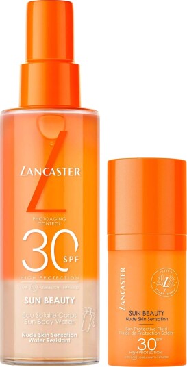 Lancaster Sun Beauty Sun Protective SPF30 Bundle Face Fluid 30 ml & Su