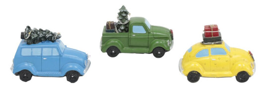 KULZ JULELANDSBYBILER 3 STK KUVILCARS3