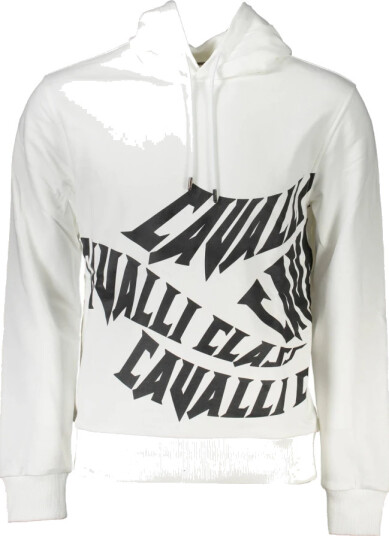 Cavalli Class Herre Gensere & Hettegensere Hvit M,