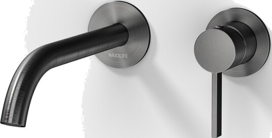 ArkiLife AVAO AA502 Servantkran Med 22cm Tut PVD Børstet Gun Metal