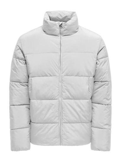 ONLY & SONS Onsglobal Puffer Jacket Cs Otw - Grey - XL