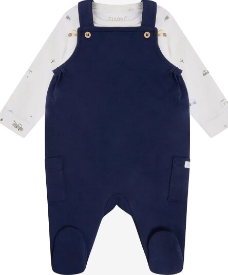 Fixoni Set W. Body And Romper NAVY BLAZER 74