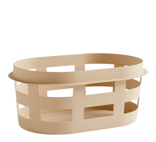 Hay Basket oppbevaringskurv liten nougat Hay Basket oppbevaringskurv liten nougat