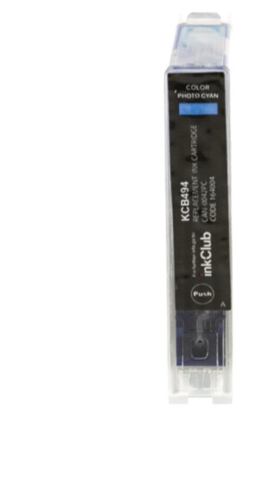 inkClub KCB494 Blekkpatron fotocyan, 269 sider