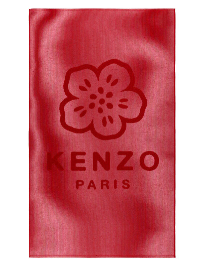 Kenzo Home Khanko Beach Towel - Red - 90X160CM
