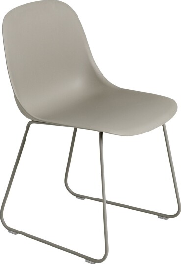Muuto Fiber Spisestol med Base Grå