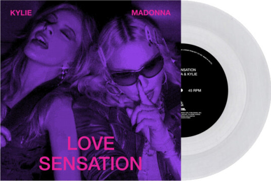 Madonna Love Sensation Limited Edition Vinyl Clear