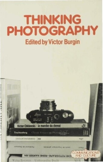 Burgin, Victor Thinking Photography (0333271955)