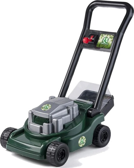 Gressklipper m/oppsamler og gress Gressklipper m/oppsamler og gress