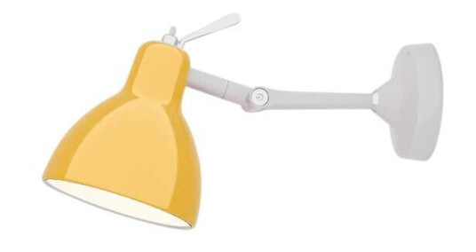 Rotaliana - Luxy H0 Vegglampe/Taklampe HvitGul