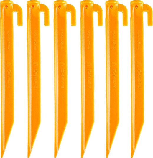 Coghlan's teltutstyr Plast teltplugger 22.5 cm 6 stk