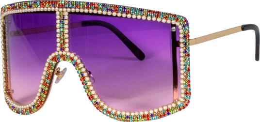 Wilbers & Wilbers Briller Diva med Strass Lilla Multi One size 020170-V12