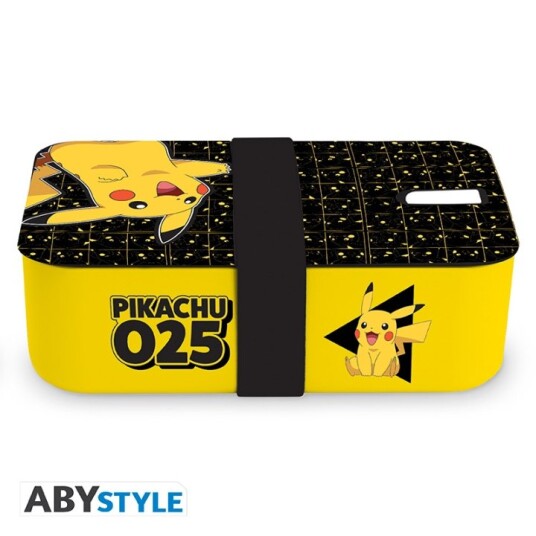 Abysse POKEMON Bento eske Pikachu 19 x 12,3 x 6,6 cm Abysse POKEMON Bento eske Pikachu 19 x 12,3 x 6,6 cm