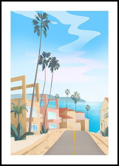 California Plakat Plakat / 40x50cm