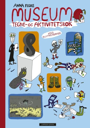 Museum. Tegne- og aktivitetsbok med klistremerker