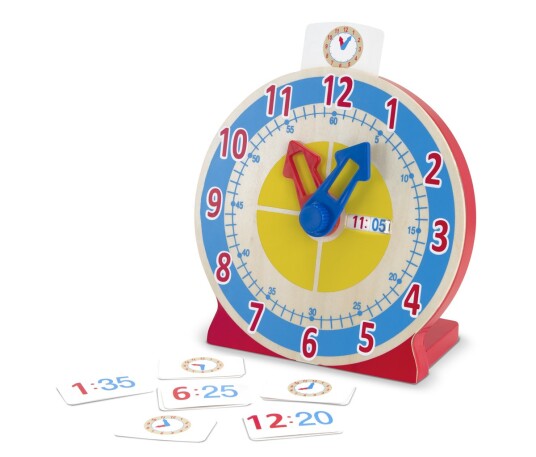Melissa & Doug Lær Klokken Klokke med lærekort