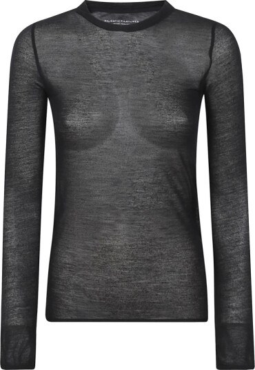 Majestic Filatures Dame Topper Svart S, Majestic Filatures Dame Topper Svart S,