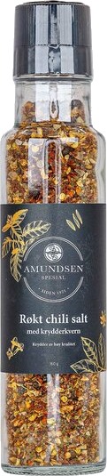 Amundsen Spesial Krydderkvern m/røkt chili salt 160 g