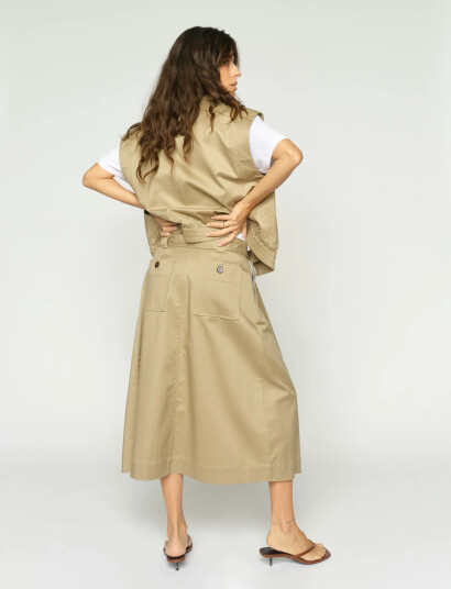 MOS MOSH Mmkoda Billie Skirt Beige 34