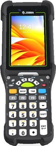 Zebra Mc9400 Datainnsamlingsterminal Robust Android 128 Gb 4.3" Farge 800 X 480 Strekkodeleser 2D Bildefremviser Usb Vert Microsd Spor Wi Fi 6E Bluetooth Nfc Taa Samsvar