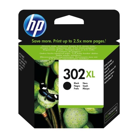 HP 302XL Black - F6U68AE#UUS