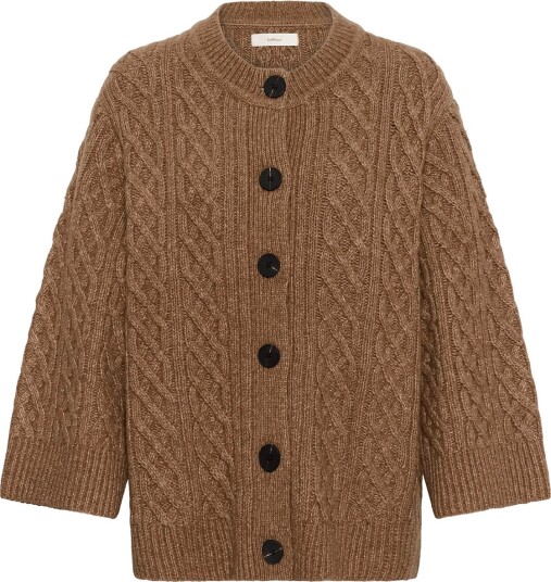 InWear Taieiw Cardigan Brown XS InWear Taieiw Cardigan Brown XS