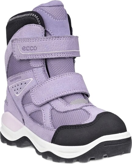 ECCO Snow Mountain BLACK/LIGHT Purple/LIGHT Purple 24