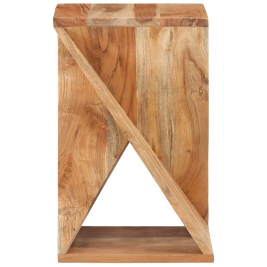 vidaXL Sidebord 35x35x55 cm gjenvunnet akasie