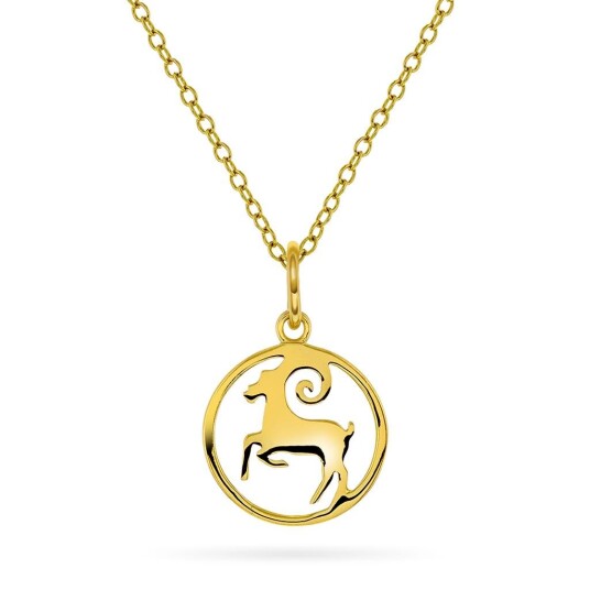 Pan Jewelry Smykke i 925 forgylt sølv med væren Pan Jewelry Smykke i 925 forgylt sølv med væren