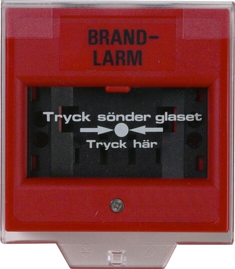 Kamic 94.4110 Alarmtrykknapp For Start Av Trådløse Brannvarslere
